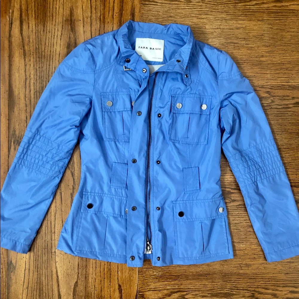 ZARA BASIC Rain Coat XS